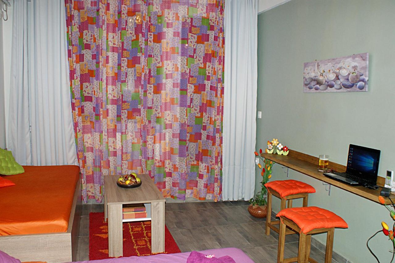 Sunny Studio With Parthenon View Balcony Athens Ngoại thất bức ảnh
